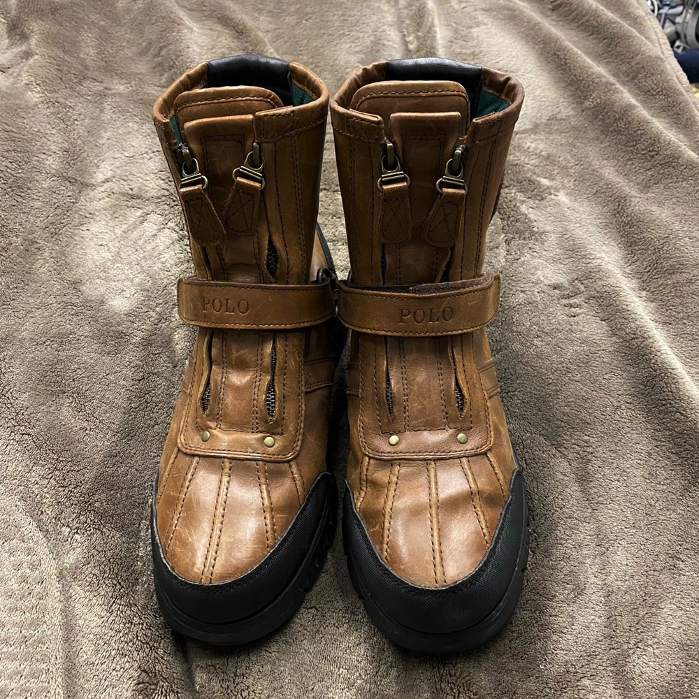 Pollo men’s boots. Conquest high three. Size 11D